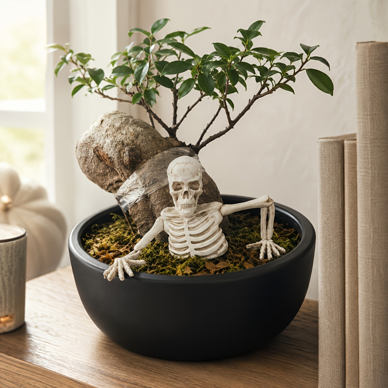 Half-body Climbing Out of the  - Bonsai Garden Landscape Design recension och pris