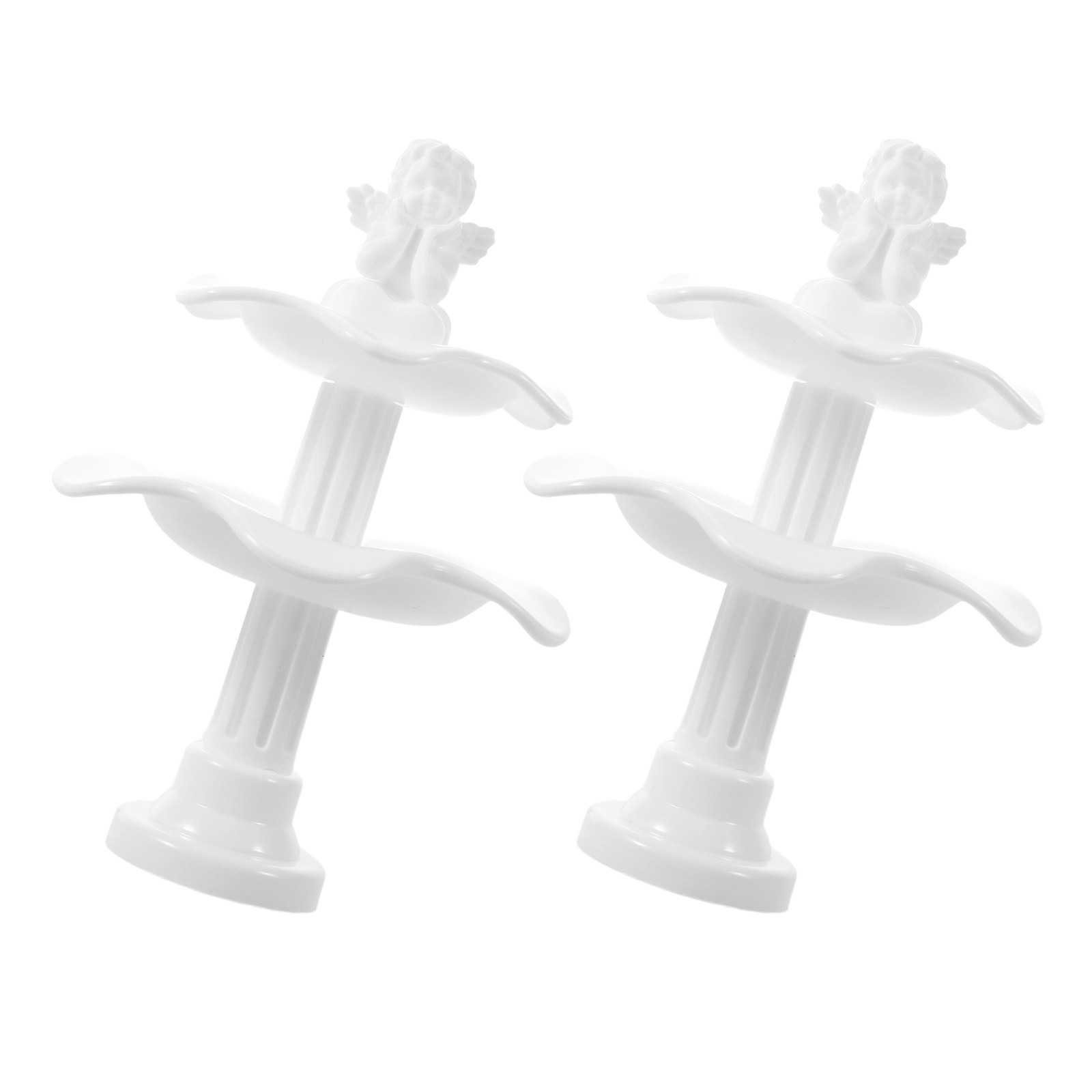 2Pcs Two-Tier Plastic Miniatur - Bonsai Garden Landscape Design recension och pris