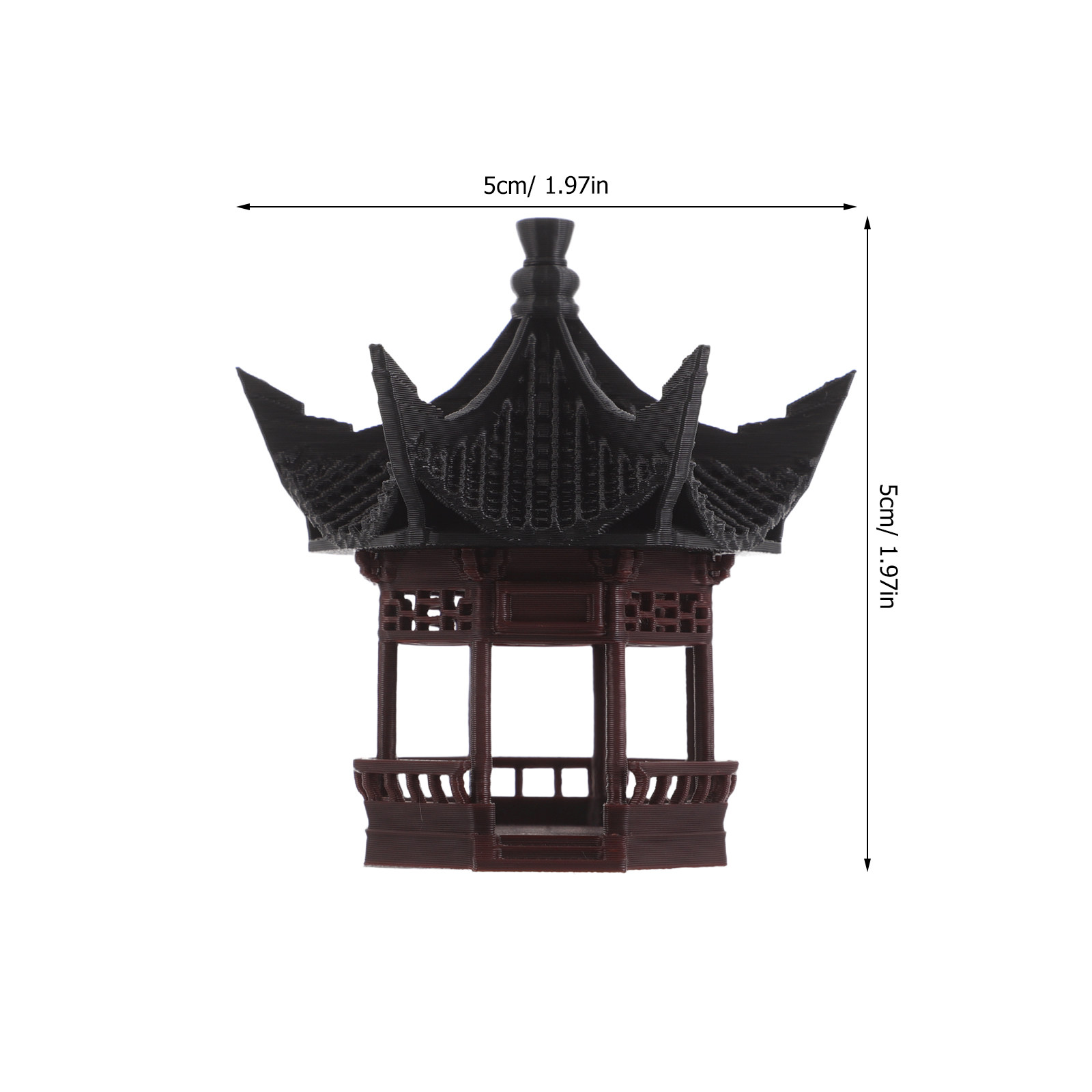 Miniature Pagoda Landscape Orn - Bonsai Garden Landscape Design recension och pris