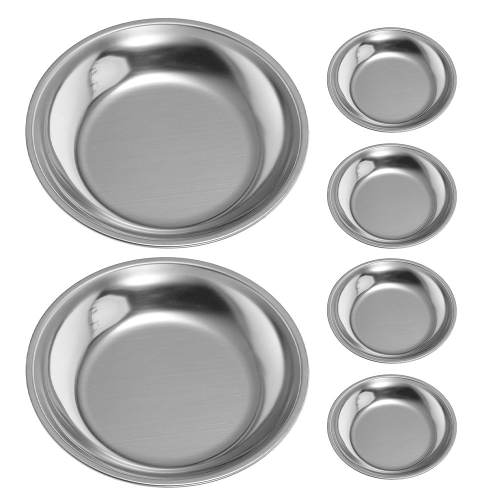 6Pcs Stainless Steel Tea Bag S - Drip Tray Saucer recension och pris