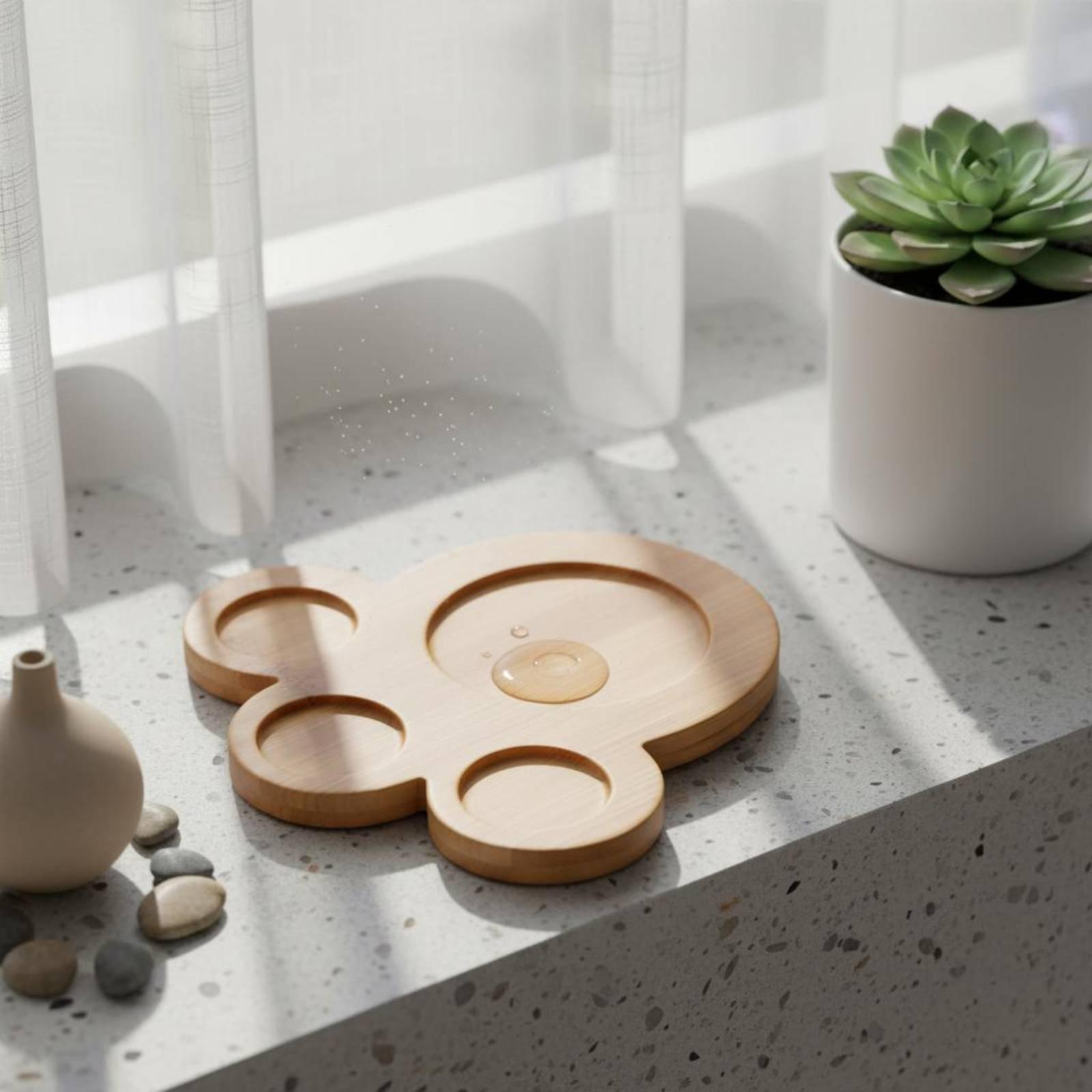 Industrial Tray Bamboo Plant B - Drip Tray Saucer recension och pris